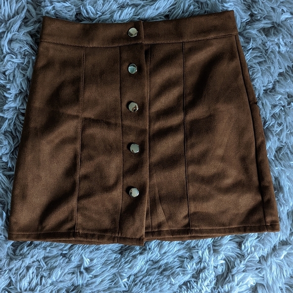 High Waist Chammy Skirt - Picture 1 of 5